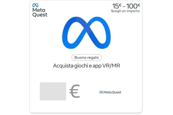 Meta Quest - per l'Italia - buono regalo via e-mail