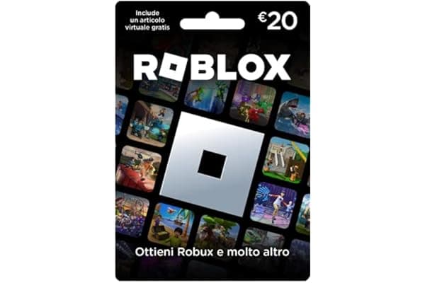 Carta regalo Roblox - per l'Italia - per post
