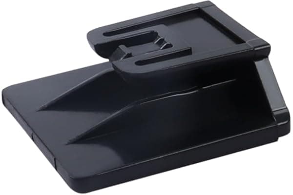 Clip Supporto per T.pass - 1 Pezzi Clip per Telepedaggio 2019 Sistema di Fissaggio Removibile, 3 x 3 cm, Porta T.pass per auto,Clip di supporto per Telepedaggio (modello T.Pass 2019) per auto, Nero