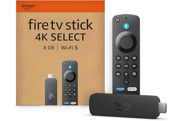 Amazon Fire TV Stick 4K Select (ultimo modello) - Trasmetti in streaming in 4K centinaia di migliaia di film ed episodi TV, e la TV in diretta gratis