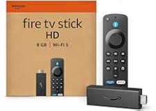 Amazon Fire TV Stick HD (Ultimo modello), TV gratuita e in diretta, telecomando vocale Alexa, controlli per Casa Intelligente,…