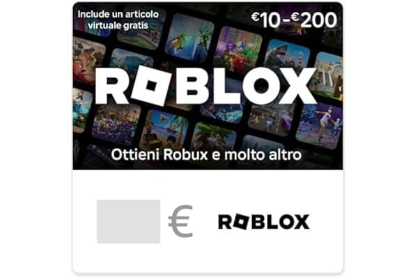 Roblox Carta regalo - Buono regalo digitale per l'Italia