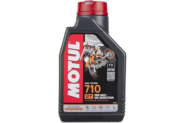 Motul - 104034 - Olio motore 2T 710 - 100% estere sintetico - 1L