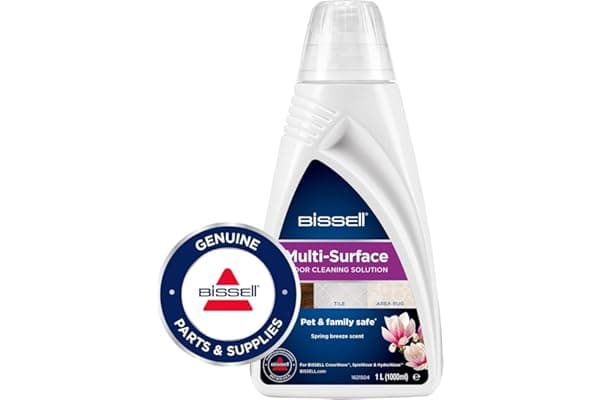 BISSELL Formula Detergente Multisuperficie, Per CrossWave, SpinWave E HydroWave, Pulisce Pavimenti E Tappeti, 1 L