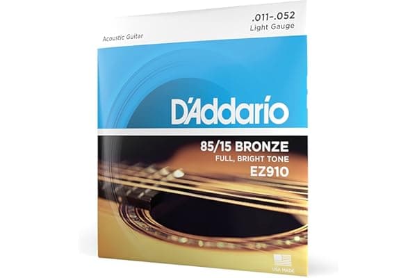 D'Addario Corde Chitarra Acustica| EZ910 Set Ez Great American, Bronzo, 11-52