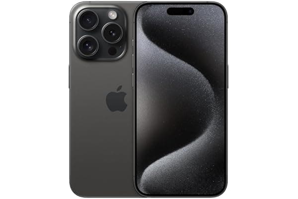 Apple iPhone 15 Pro 128 GB - Titanio nero (Ricondizionato)