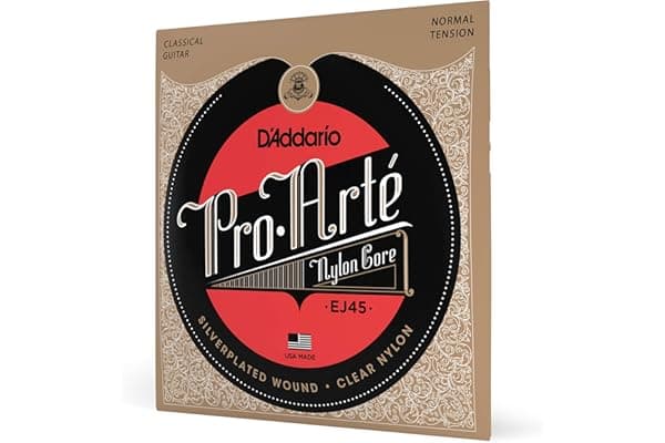 D'Addario Corde Chitarra Classica | Pro-Arte EJ45 | Set Corde Chitarra Acustica Nylon | Tensione Normale, 1-Pacchetto