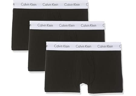 Calvin Klein Boxer Uomo, Hüft-Shorts, Alta qualità Baumwoll-Unterhosen per Uomo, con Stretch-Anteil, Elasticizzati…