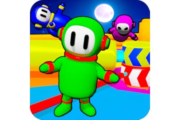 Space Fall Stumble Through Obstacles