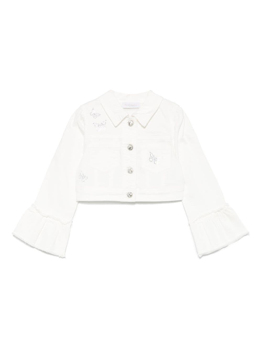 Giacca bambina in denim